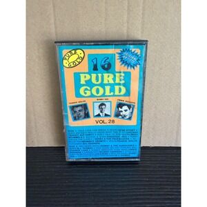 16 Pure Gold Vol 28 Cassette Tape 1988 Golden Circle Various Artists PG5028